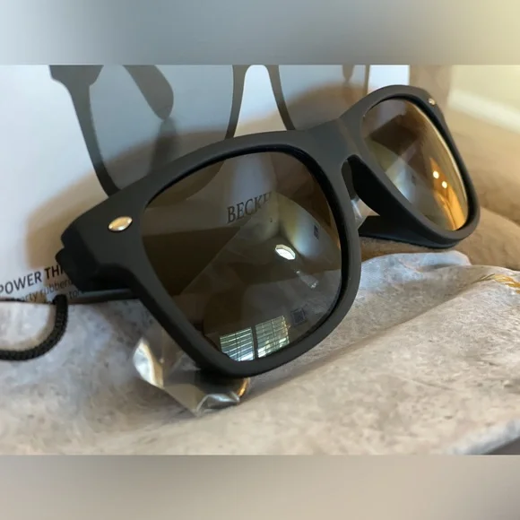 Sunglasses — Matte Black, Beckham by Optimum Optical - Picture 12 of 16